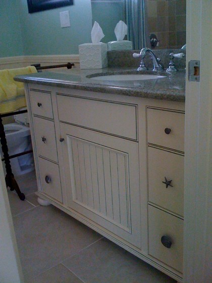 Cabinetry: Custom Craftman beach cottage design 
